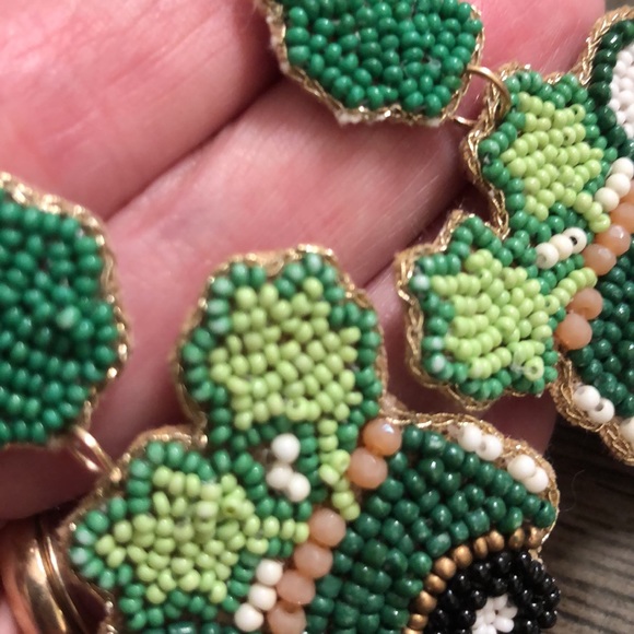 OBX Prep Shamrock Green Truck Earrings St. Patrick’s Day - Picture 10 of 12